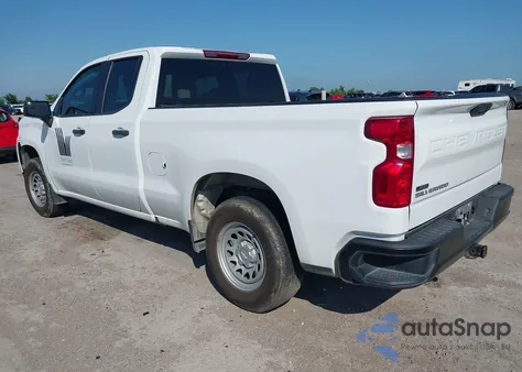 2024 Chevrolet Silverado 1500 2Wd Double Cab Standard Bed Wt from USA, damaged, VIN 1GCRAAED1RZ136622